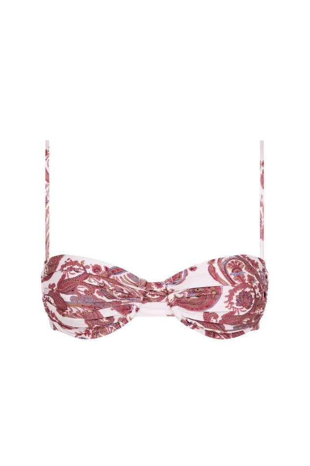 Faithfull The Brand Swim Stefania Bikini Top Alessia Paisley 8211 Final Sale 8211 Women Faithfull The Brand Swim Stefania Bikini Top Alessia Paisley 8211 Final Sale 8211 Women