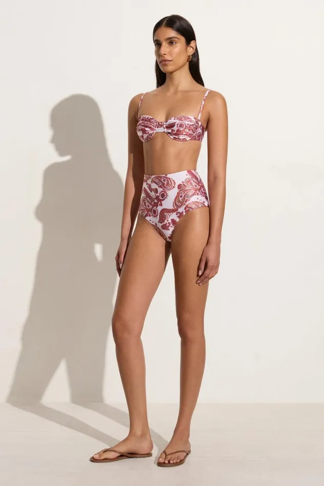 Faithfull The Brand Swim Stefania Bikini Top Alessia Paisley 8211 Final Sale 8211 Women Faithfull The Brand Swim Stefania Bikini Top Alessia Paisley 8211 Final Sale 8211 Women