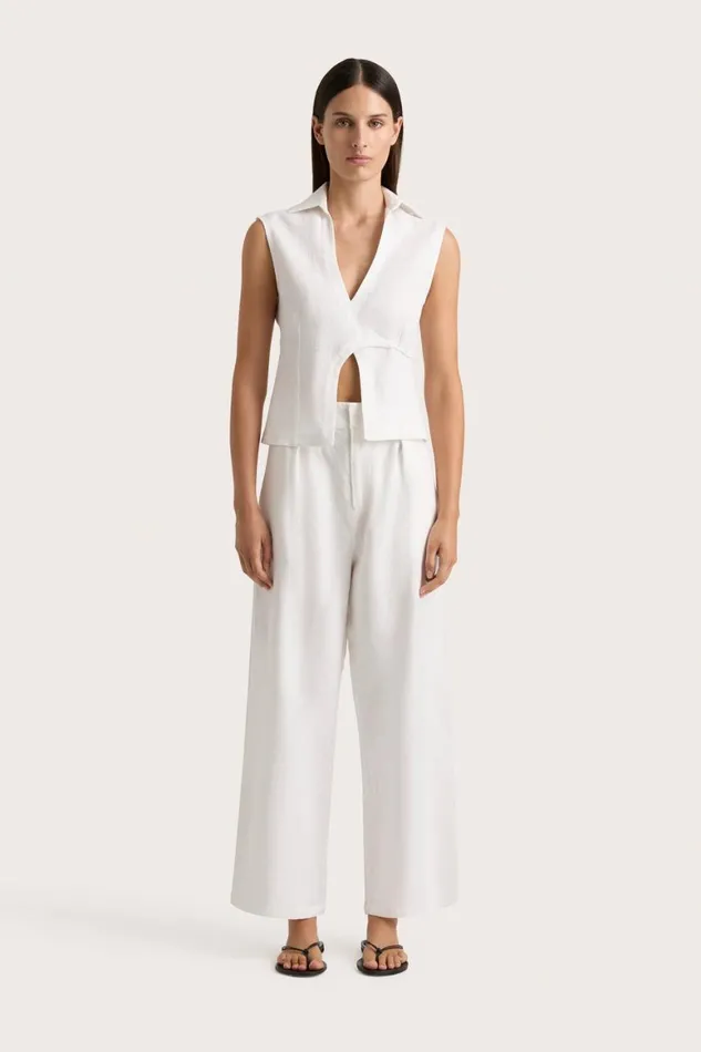 Faithfull The Brand Tops Antibes Shirt White 8211 Women