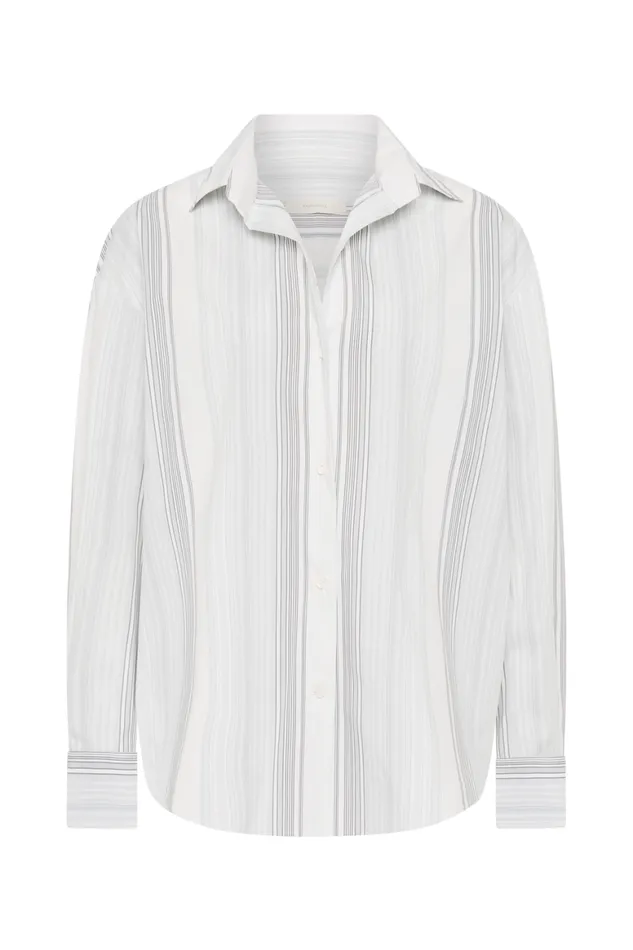 Faithfull The Brand Tops En Vau Shirt Striped Soft Blue 8211 Women Faithfull The Brand Tops En Vau Shirt Striped Soft Blue 8211 Women