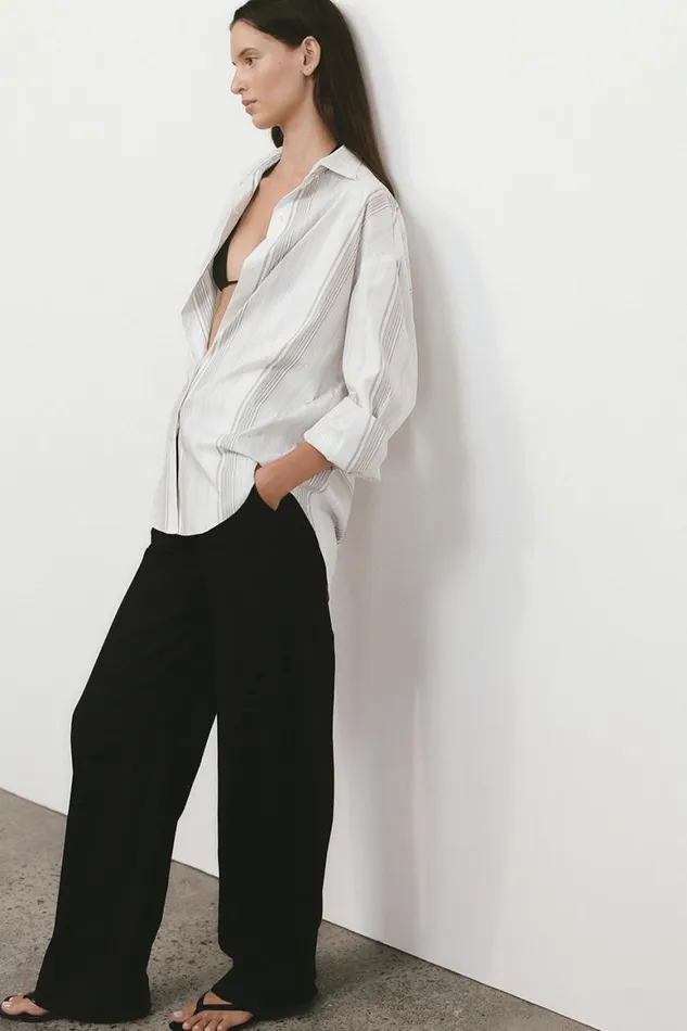 Faithfull The Brand Tops En Vau Shirt Striped Soft Blue 8211 Women Faithfull The Brand Tops En Vau Shirt Striped Soft Blue 8211 Women