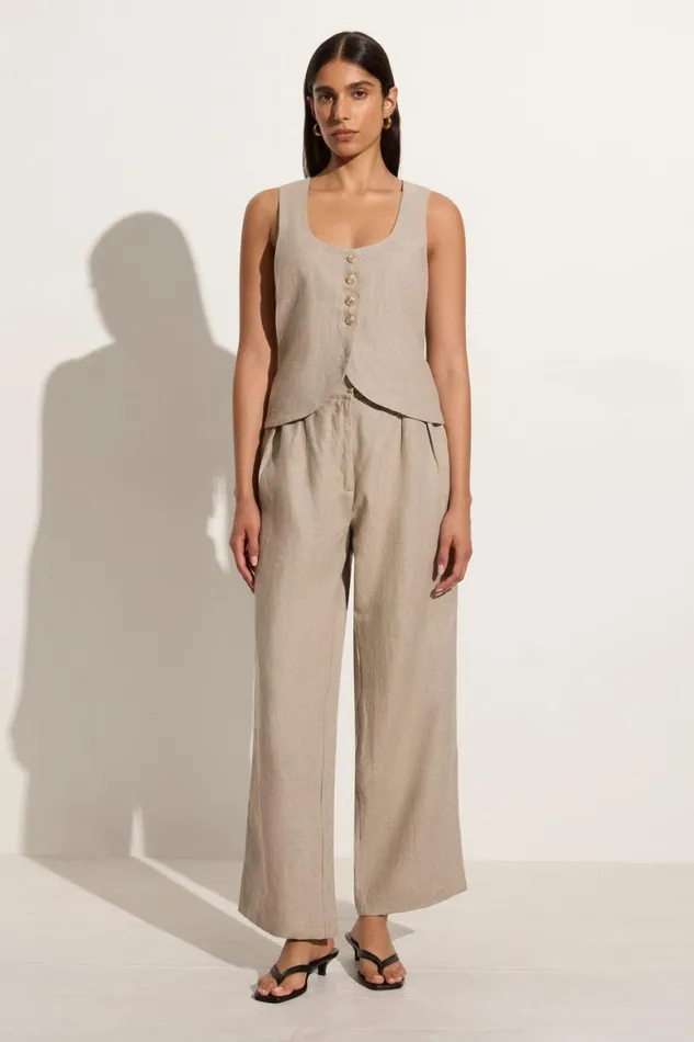 Faithfull The Brand Tops Stanze Vest Natural 8211 Women Faithfull The Brand Tops Stanze Vest Natural 8211 Women