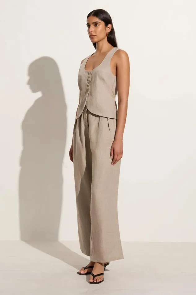 Faithfull The Brand Tops Stanze Vest Natural 8211 Women Faithfull The Brand Tops Stanze Vest Natural 8211 Women