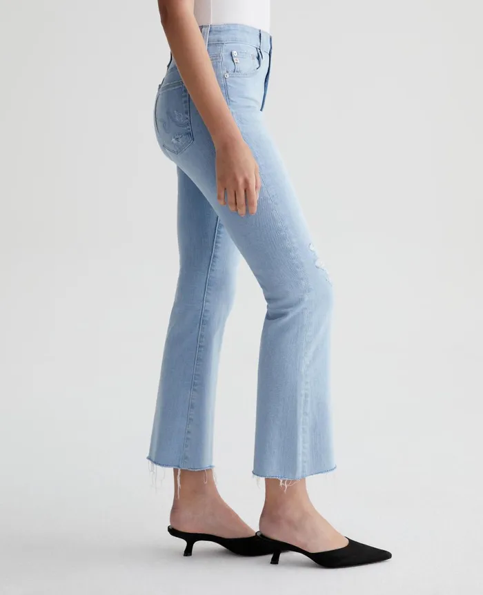 Farrah Boot Crop 21 Years Daylight Women AG Jeans Denim Farrah Boot Crop 21 Years Daylight Women AG Jeans Denim