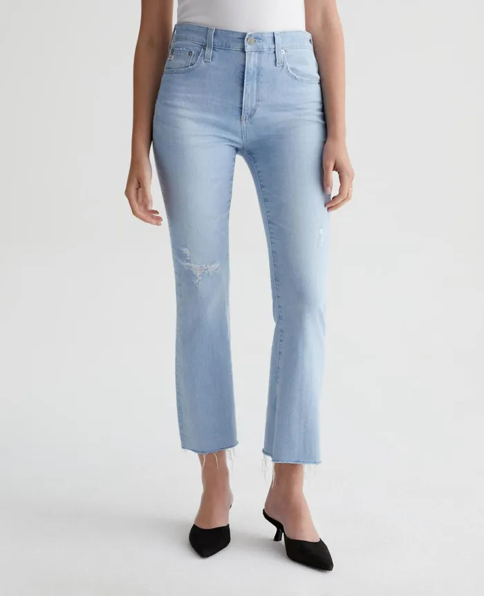 Farrah Boot Crop 21 Years Daylight Women AG Jeans Denim Farrah Boot Crop 21 Years Daylight Women AG Jeans Denim