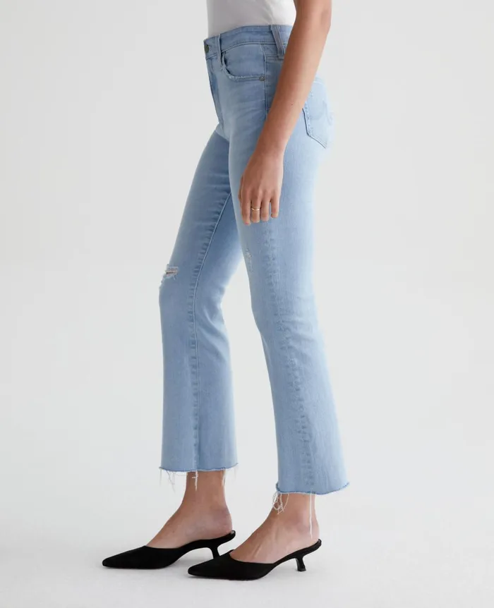 Farrah Boot Crop 21 Years Daylight Women AG Jeans Denim Farrah Boot Crop 21 Years Daylight Women AG Jeans Denim