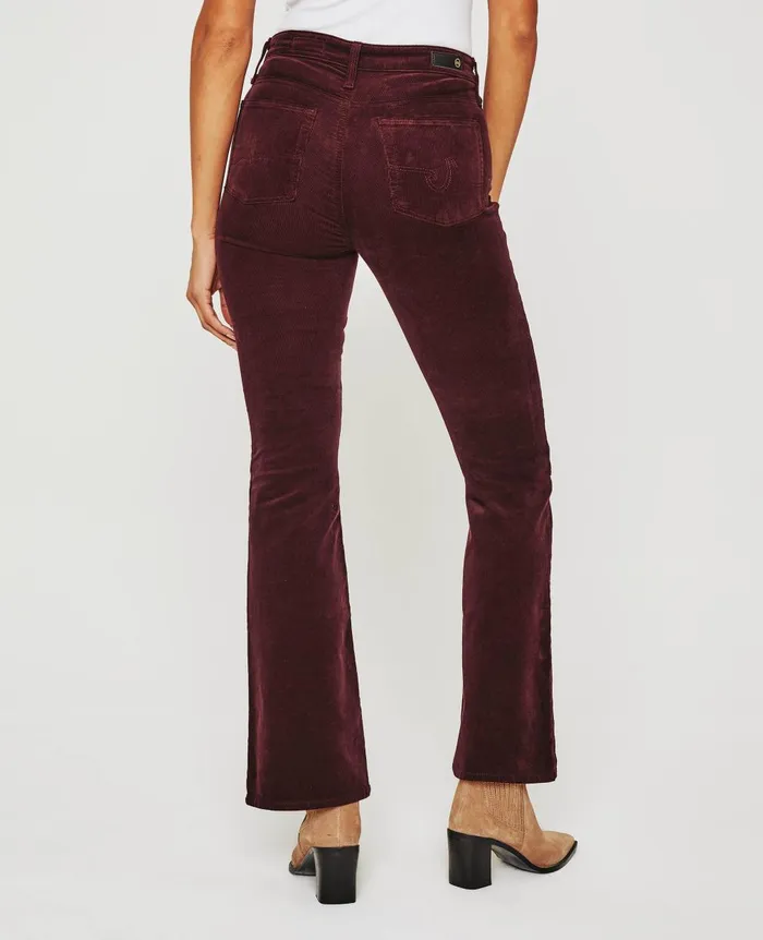 Farrah Boot Wine Bloom Women AG Jeans Pants Farrah Boot Wine Bloom Women AG Jeans Pants