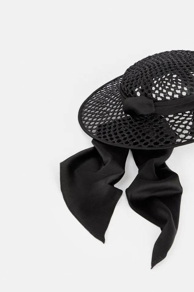 Fascinators Women Karen Millen EmilyLondon Bow Detail Boater