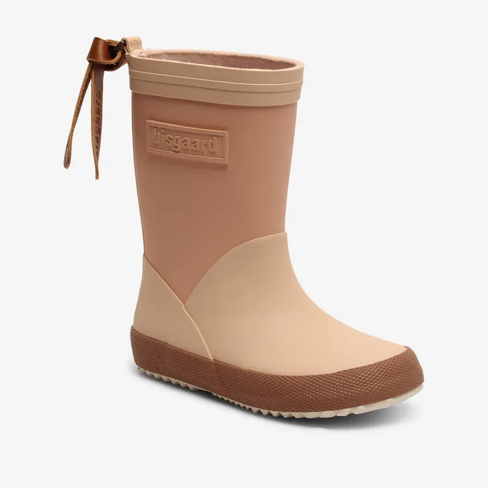 fashion II milkshake Brown Rubber boots bisgaardshoes BABY