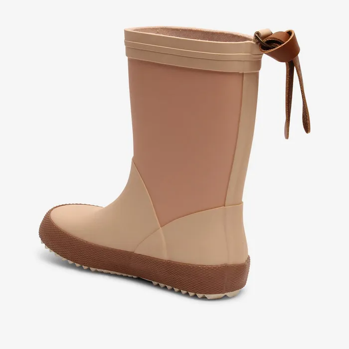 fashion II milkshake Brown Rubber boots bisgaardshoes BABY