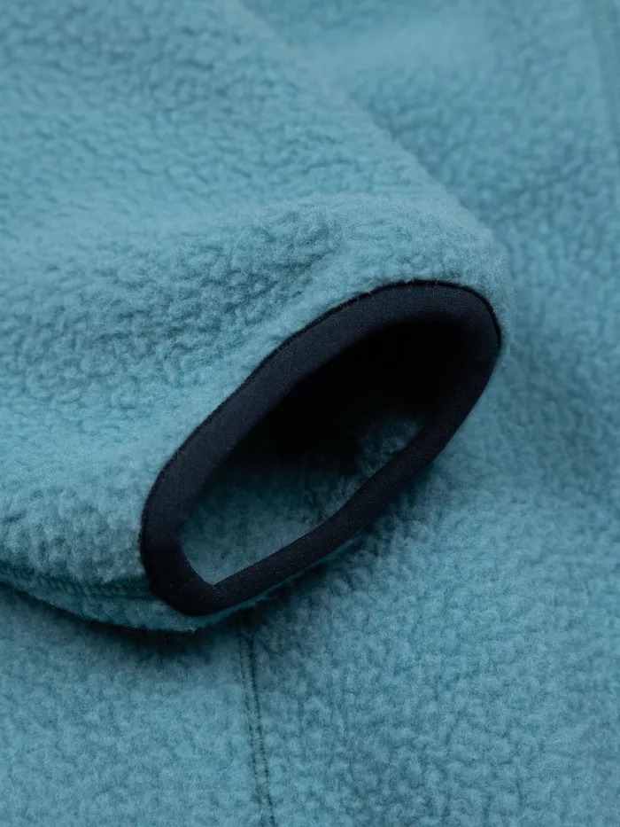 Finisterre Fleece Men Bolster 14 Zip Fleece Ocean Stormoatmeal