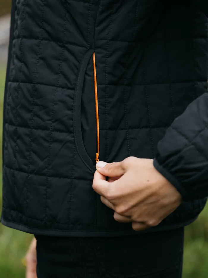 Finisterre Jackets and Coats Women Firecrest Jacket Black