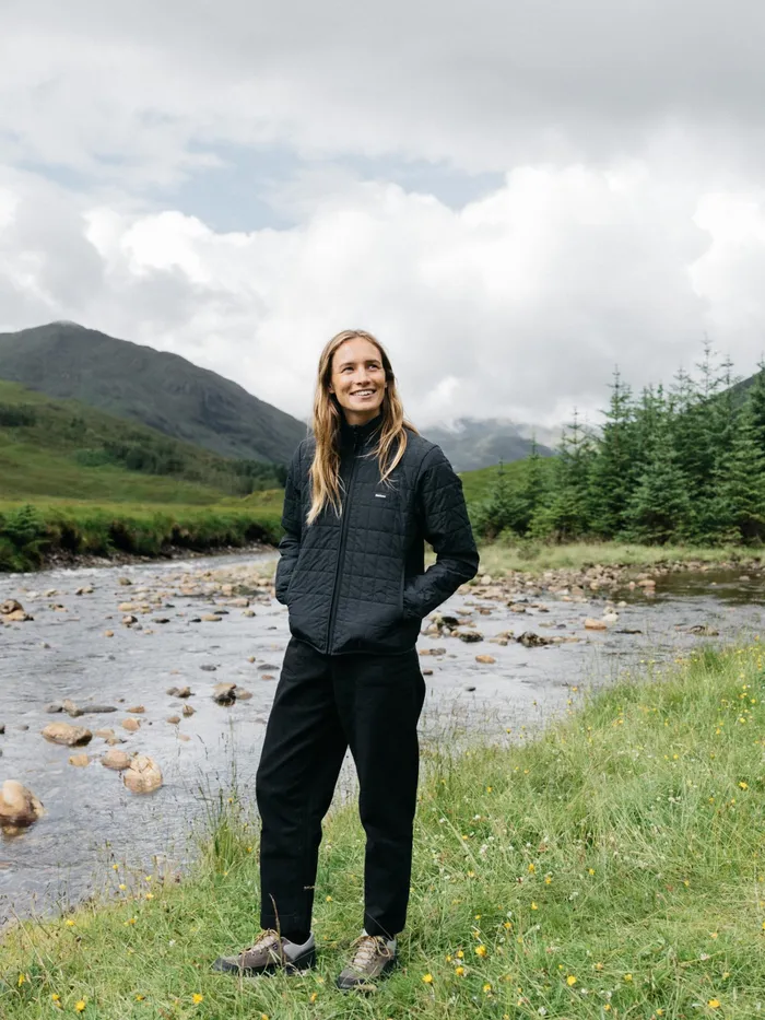 Finisterre Jackets and Coats Women Firecrest Jacket Black