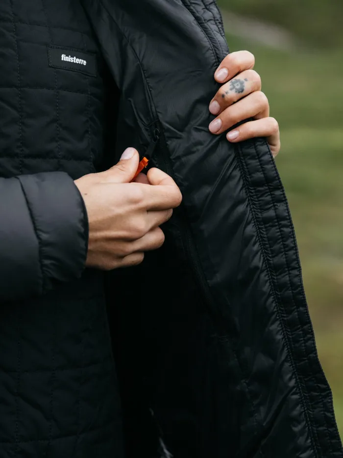 Finisterre Jackets and Coats Women Firecrest Jacket Black