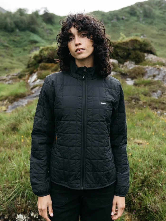 Finisterre Jackets and Coats Women Firecrest Jacket Black