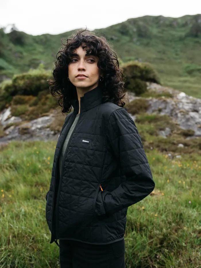 Finisterre Jackets and Coats Women Firecrest Jacket Black