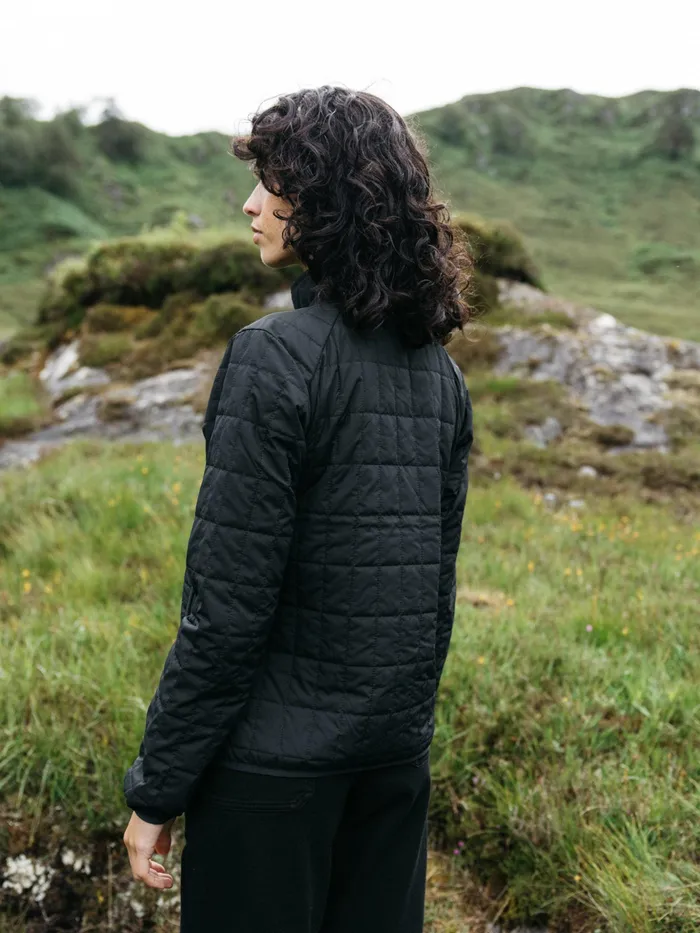 Finisterre Jackets and Coats Women Firecrest Jacket Black