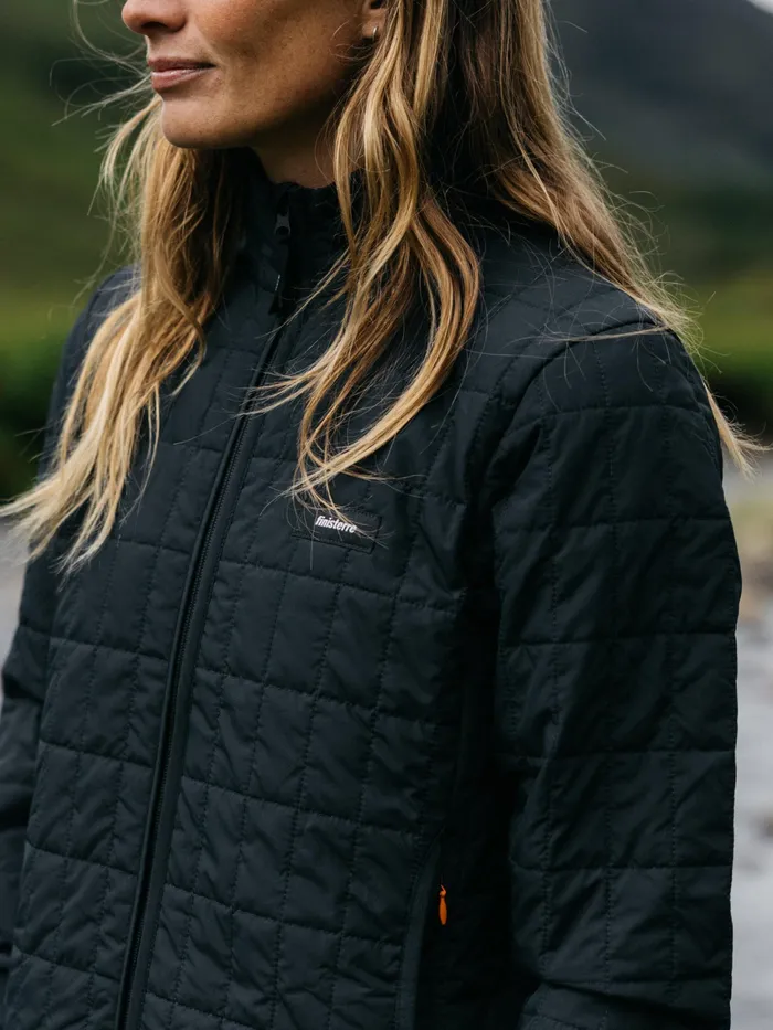 Finisterre Jackets and Coats Women Firecrest Jacket Black