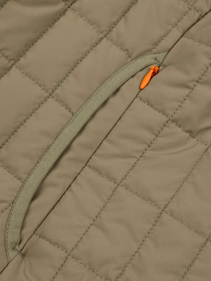 Finisterre Jackets and Coats Women Firecrest Vest Willow Green