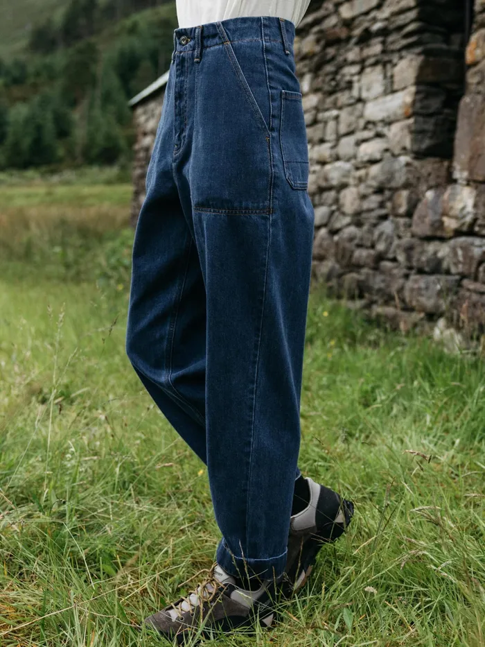 Finisterre Pants Women Yarrel Jean Retro Indigo