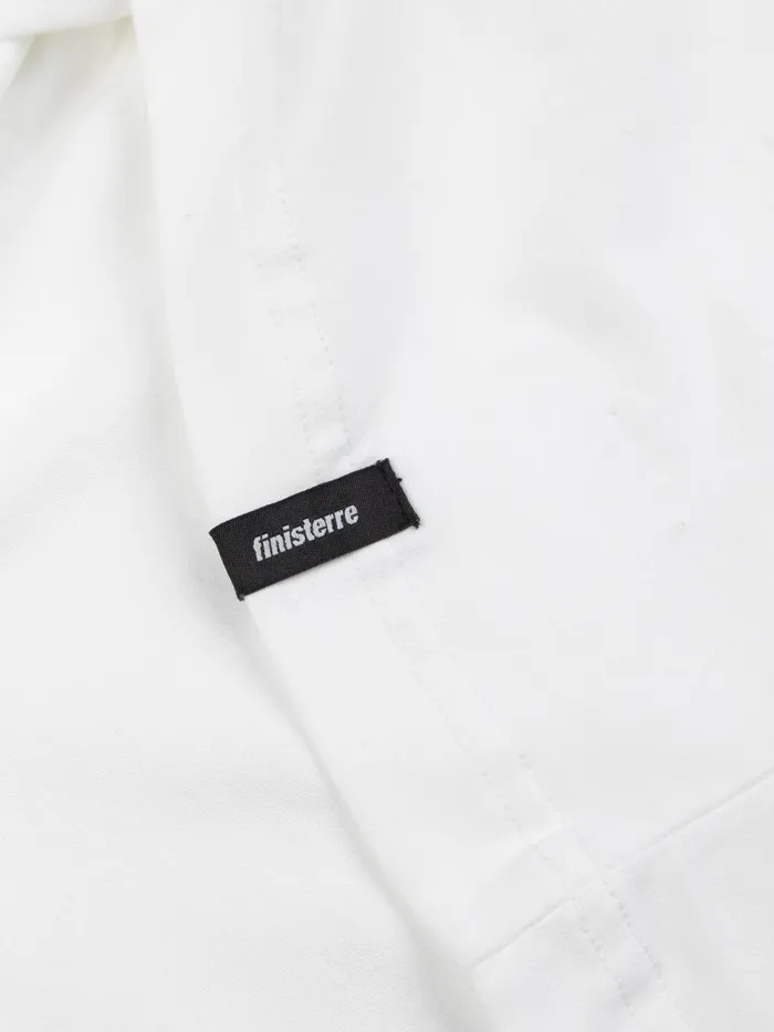 Finisterre TShirts Men Harlyn Long Sleeve TShirt White