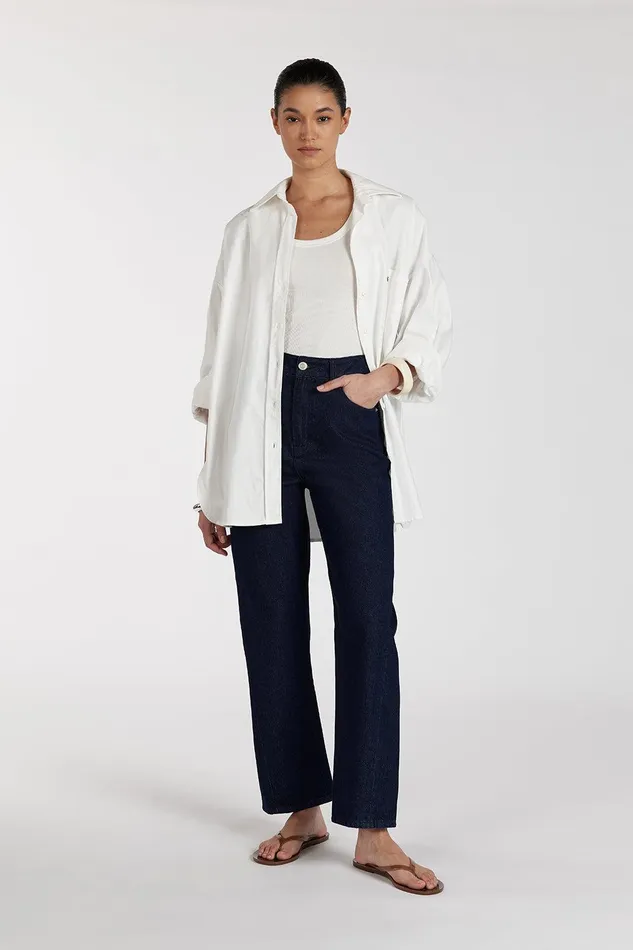 FINN INDIGO TWISTED SEAM JEAN Women DISSH Jeans