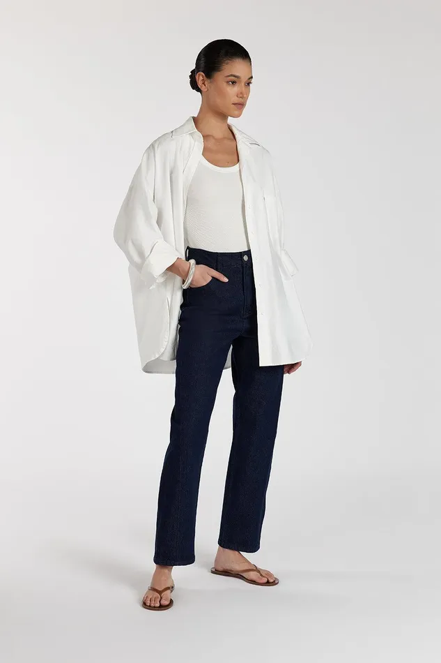 FINN INDIGO TWISTED SEAM JEAN Women DISSH Jeans