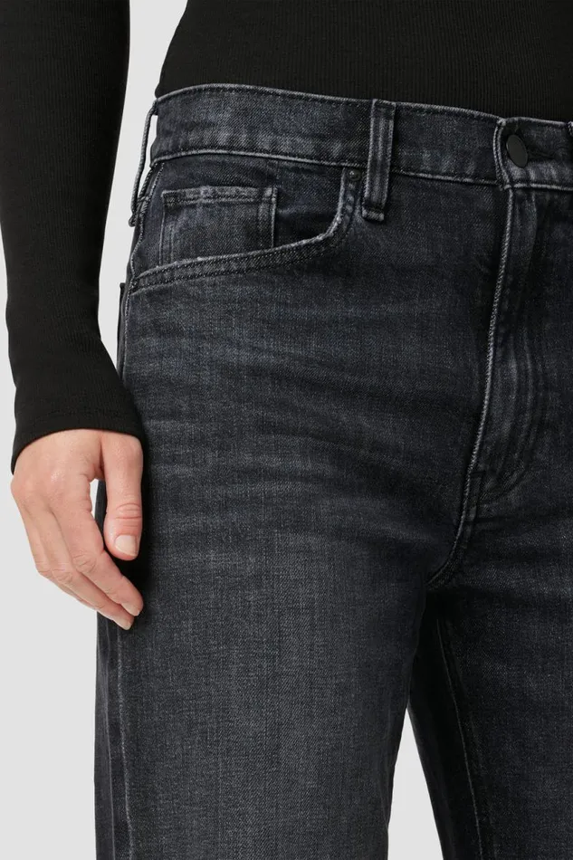 Flare Women Hudson Jeans Jodie HighRise Flare Jean Faded Noir Flare Women Hudson Jeans Jodie HighRise Flare Jean Faded Noir