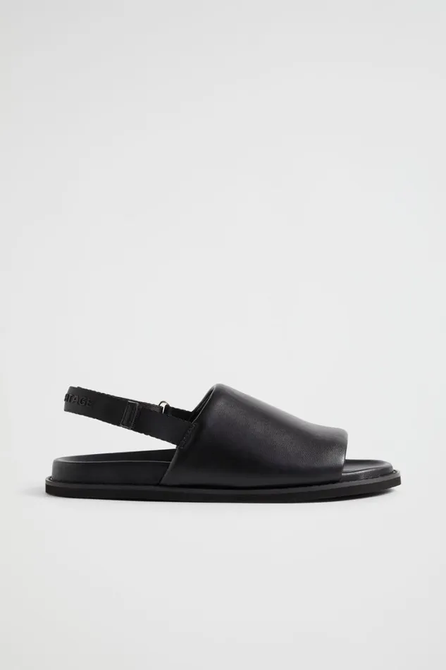 Flats Woman Seed Heritage Quinn Padded Sandal Black