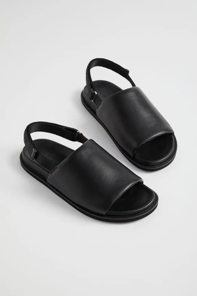 Flats Woman Seed Heritage Quinn Padded Sandal Black