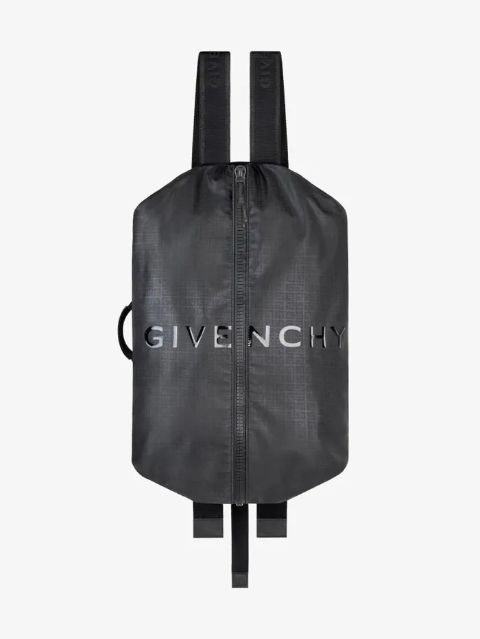 GZip Backpack In 4g Nylon Black Men Givenchy Backpacks