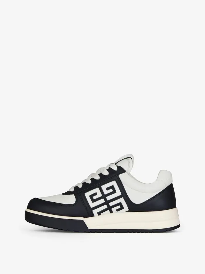 G4 Sneakers In Leather Blackwhite Men Givenchy G4