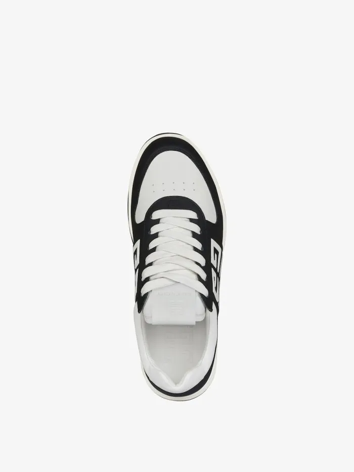 G4 Sneakers In Leather Blackwhite Men Givenchy G4