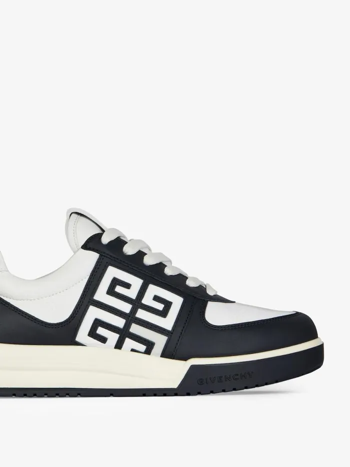 G4 Sneakers In Leather Blackwhite Men Givenchy G4