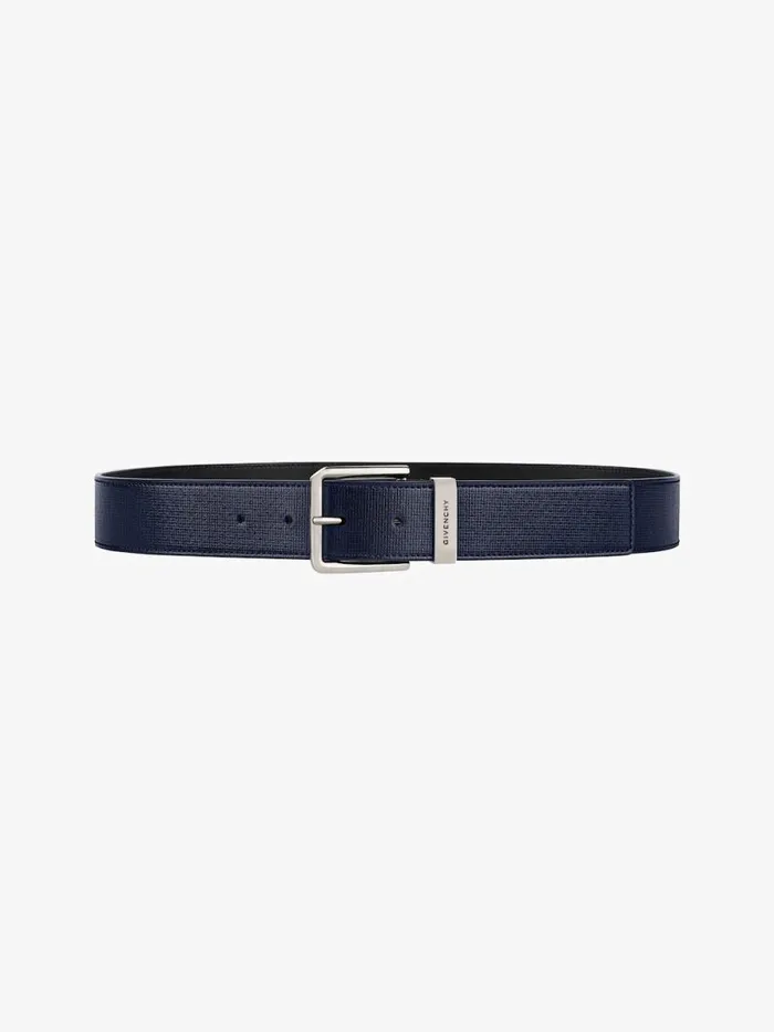 Gentleman Belt In 4g Classic Leather Blacknavy WomenMen Givenchy Belts