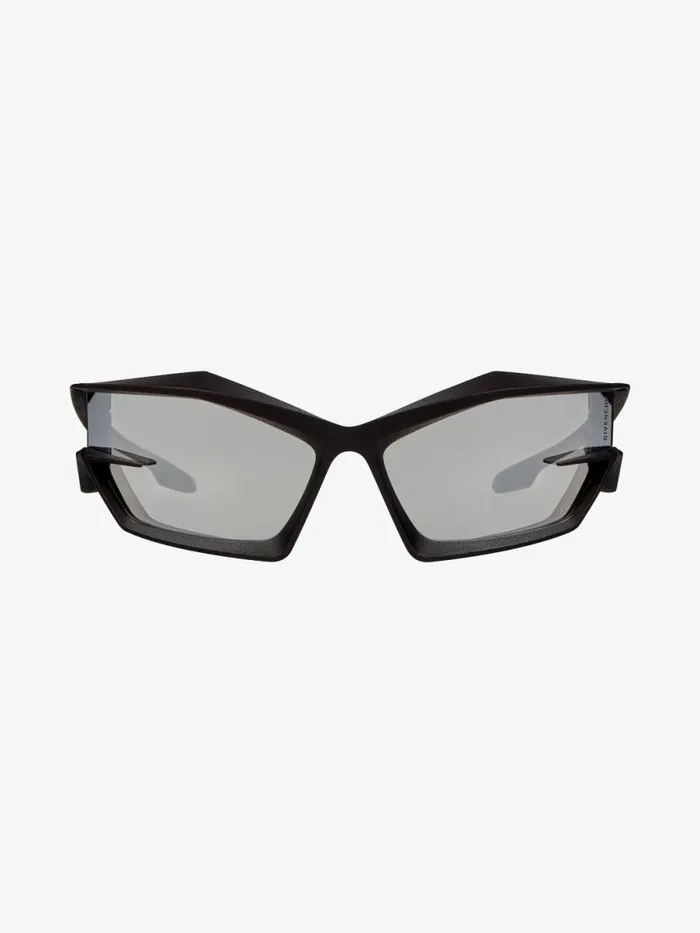 Giv Cut Unisex Sunglasses In Nylon Blacksilvery WomenMen Givenchy Sunglasses