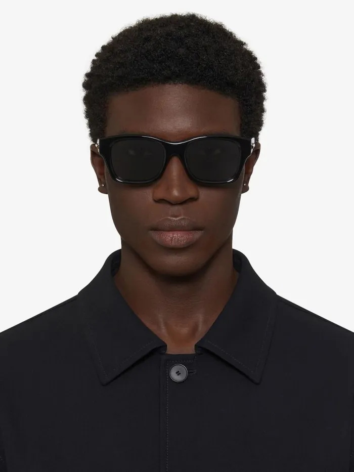 Gv One Sunglasses In Acetate Black Men Givenchy Sunglasses