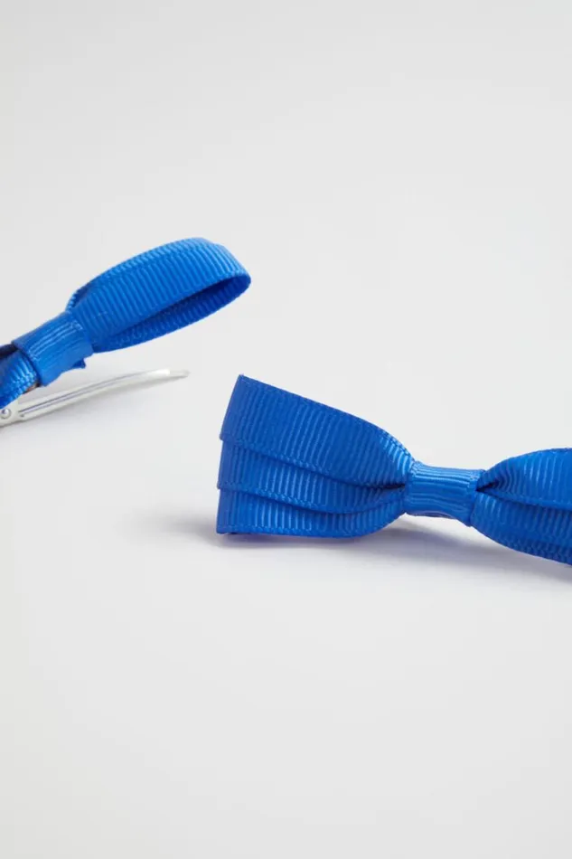 Hair Accessories Girl Seed Heritage Grosgrain Bow Duck Clip Royal Blue