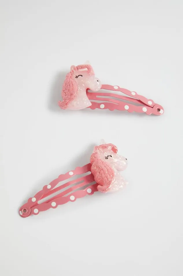 Hair Accessories Girl Seed Heritage Unicorn Glitter Snaps Multi
