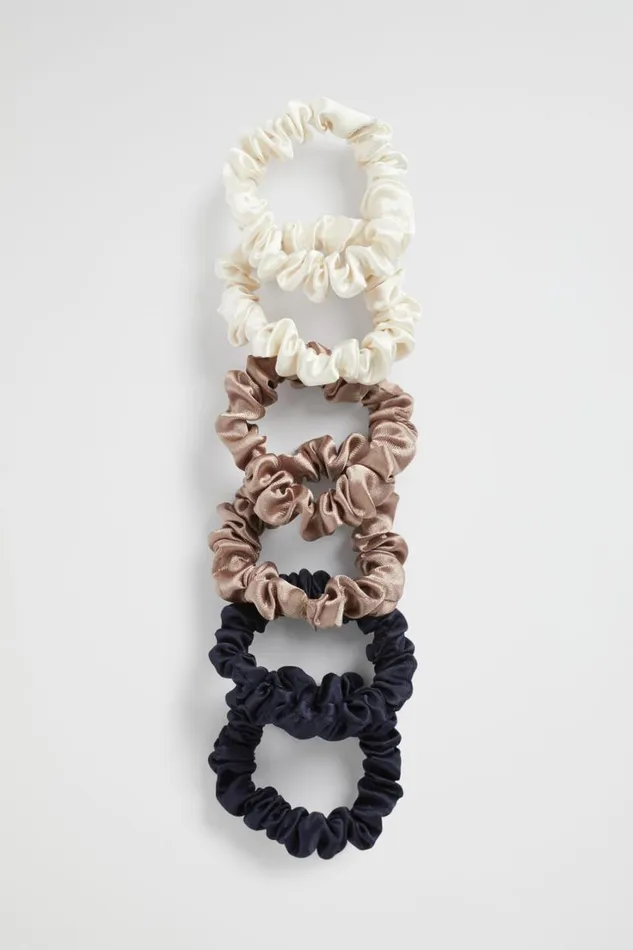 Hair Accessories Woman Seed Heritage Mini Scrunchie Midnight Sky