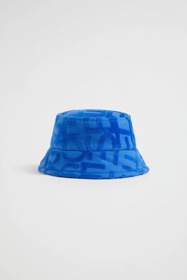 Hats and Caps Baby Seed Heritage Seed Logo Terry Sun Hat Deep Ocean