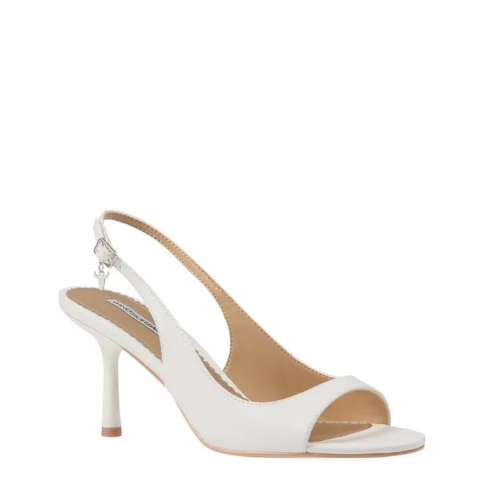 Heels Women Windsor Smith HIBISCUS SNOW LEATHER HEELS