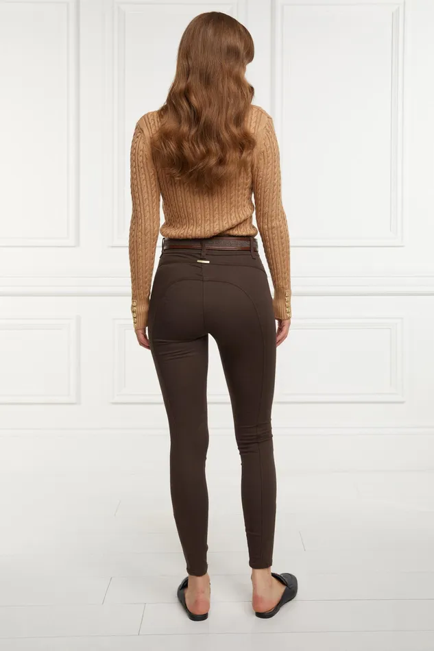 Holland Cooper Biker Jean Chocolate Women Jeans Holland Cooper Biker Jean Chocolate Women Jeans