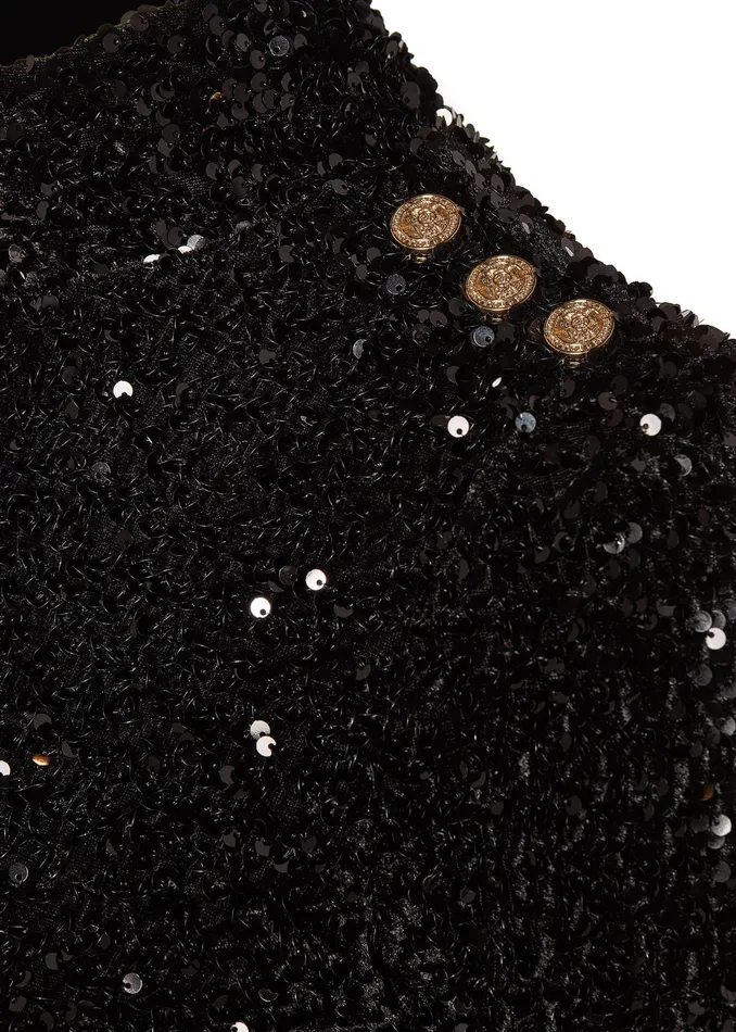 Holland Cooper Cara Sequin Mini Dress Women Dresses Holland Cooper Cara Sequin Mini Dress Women Dresses