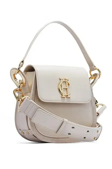 Holland Cooper Chelsea Saddle Bag Cream Women Bags Holland Cooper Chelsea Saddle Bag Cream Women Bags