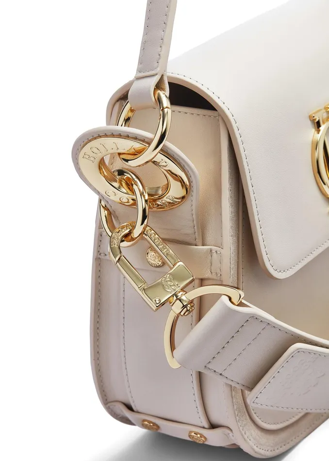 Holland Cooper Chelsea Saddle Bag Cream Women Bags Holland Cooper Chelsea Saddle Bag Cream Women Bags
