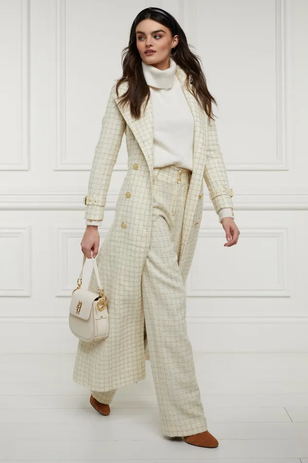 Holland Cooper Chelsea Saddle Bag Cream Women Bags Holland Cooper Chelsea Saddle Bag Cream Women Bags