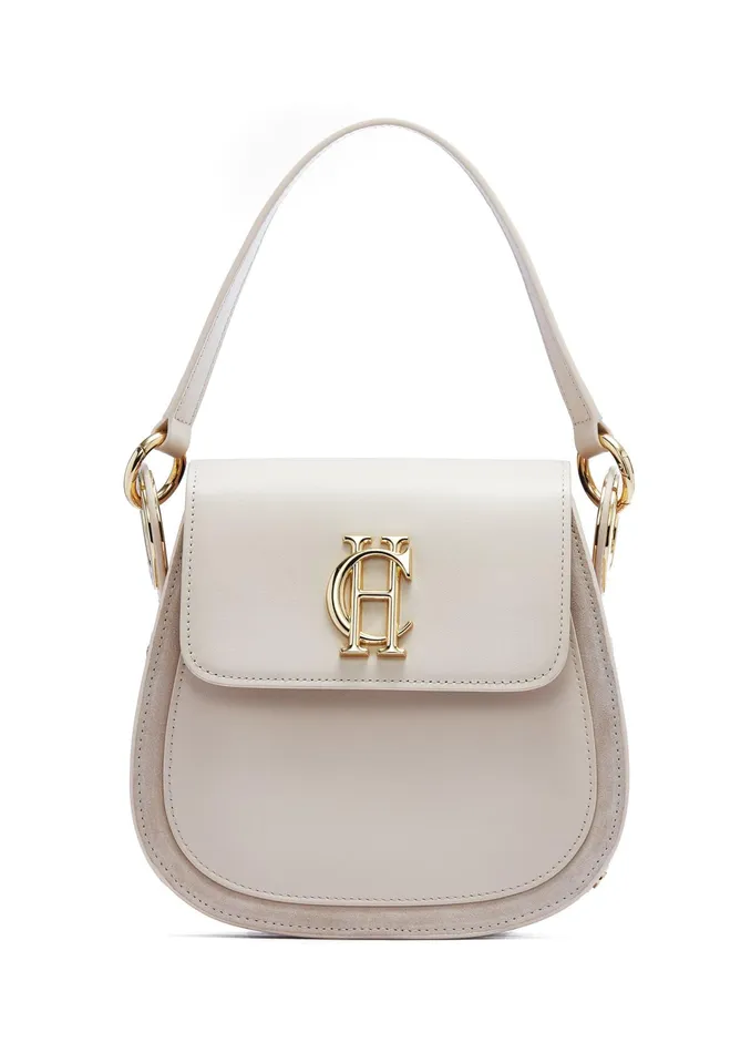Holland Cooper Chelsea Saddle Bag Cream Women Bags Holland Cooper Chelsea Saddle Bag Cream Women Bags
