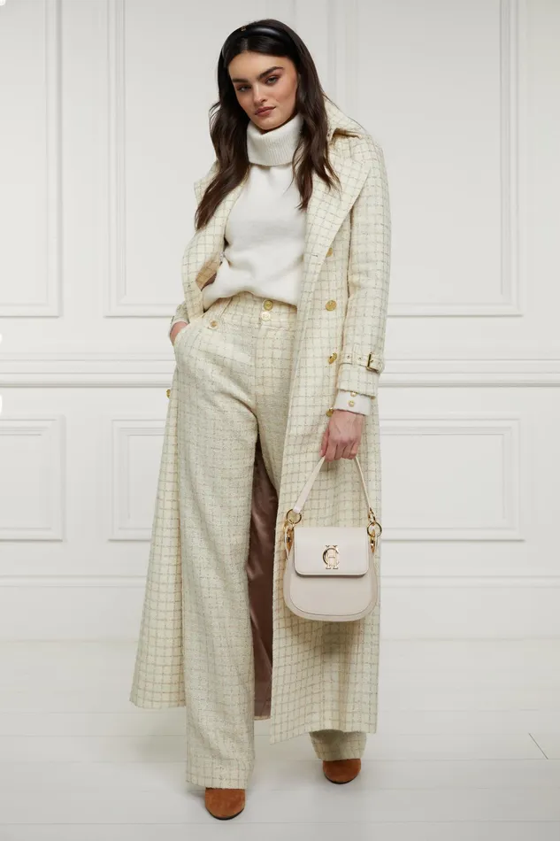 Holland Cooper Chelsea Saddle Bag Cream Women Bags Holland Cooper Chelsea Saddle Bag Cream Women Bags