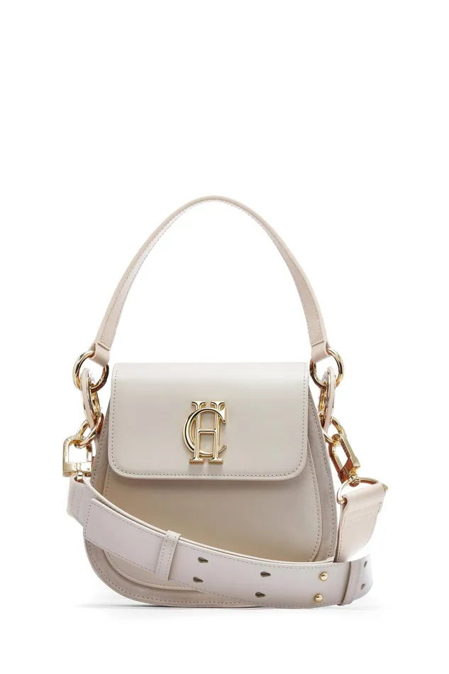 Holland Cooper Chelsea Saddle Bag Cream Women Bags Holland Cooper Chelsea Saddle Bag Cream Women Bags